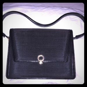 COPY - COPY - Lovely horsehair and leather bag. Adjustab…